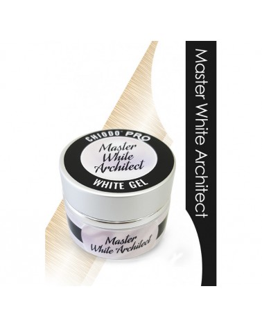 Chiodo PRO Żel budujący MASTER  WHITE ARCHITECT 15 ML.