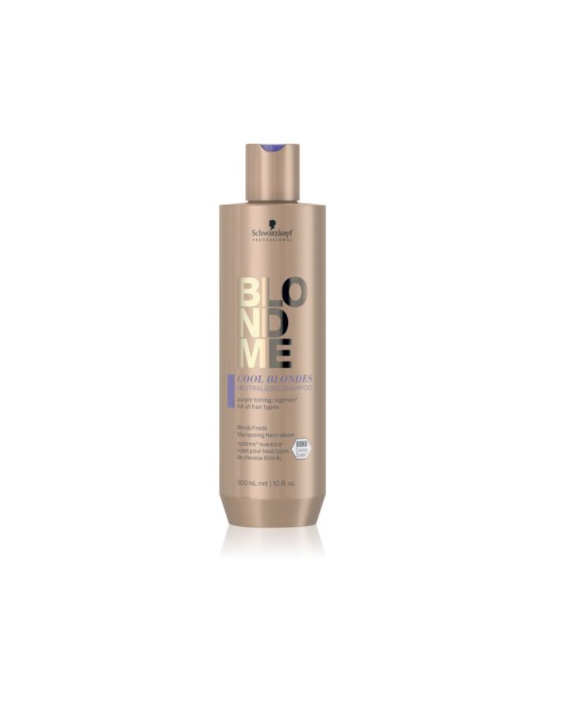 Schwarzkopf BLONDME COOL BLONDES Szampon Neutralizujący 300ml