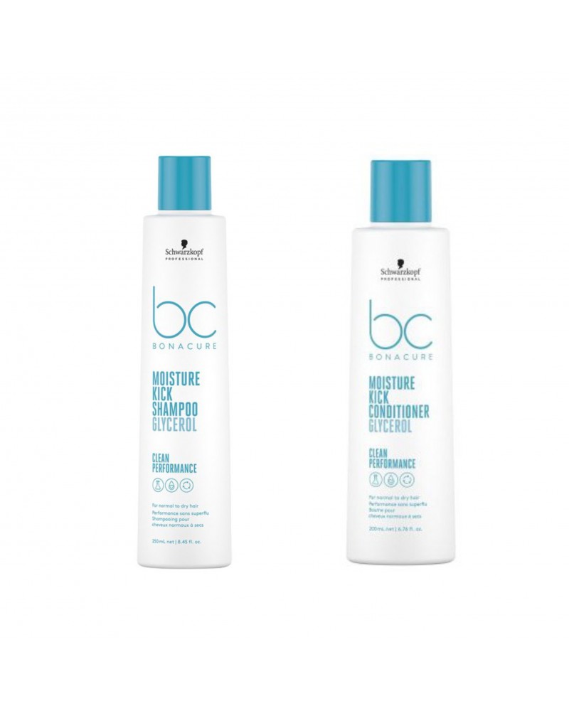 Schwarzkopf BC Moisture Kick Zestaw micelarny szampon nawilżający 250 ml i odżywka 200 ml