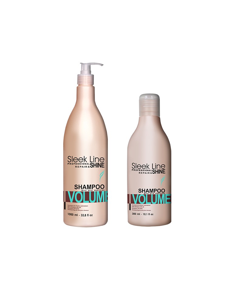 Stapiz Szampon z jedwabiem - Sleek Line - Volume 300ml