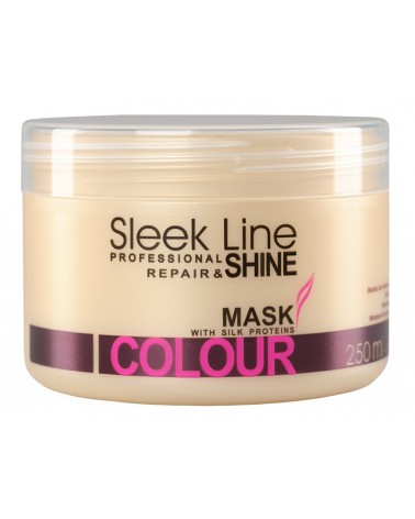 Stapiz Maska z jedwabiem - Sleek line - Colour 250ml