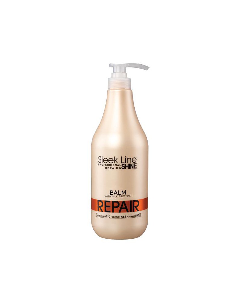 Stapiz Balsam z jedwabiem - Sleek Line - Repair & Shine 1000ml