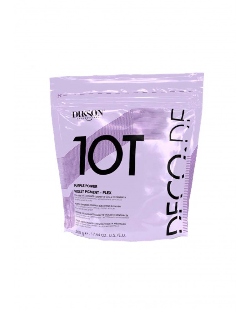 Dikson Deco.de Rozjaśniacz 10T Fiolet zip 500g Dikson Deco.de Rozjaśniacz 10T Fiolet zip 500g