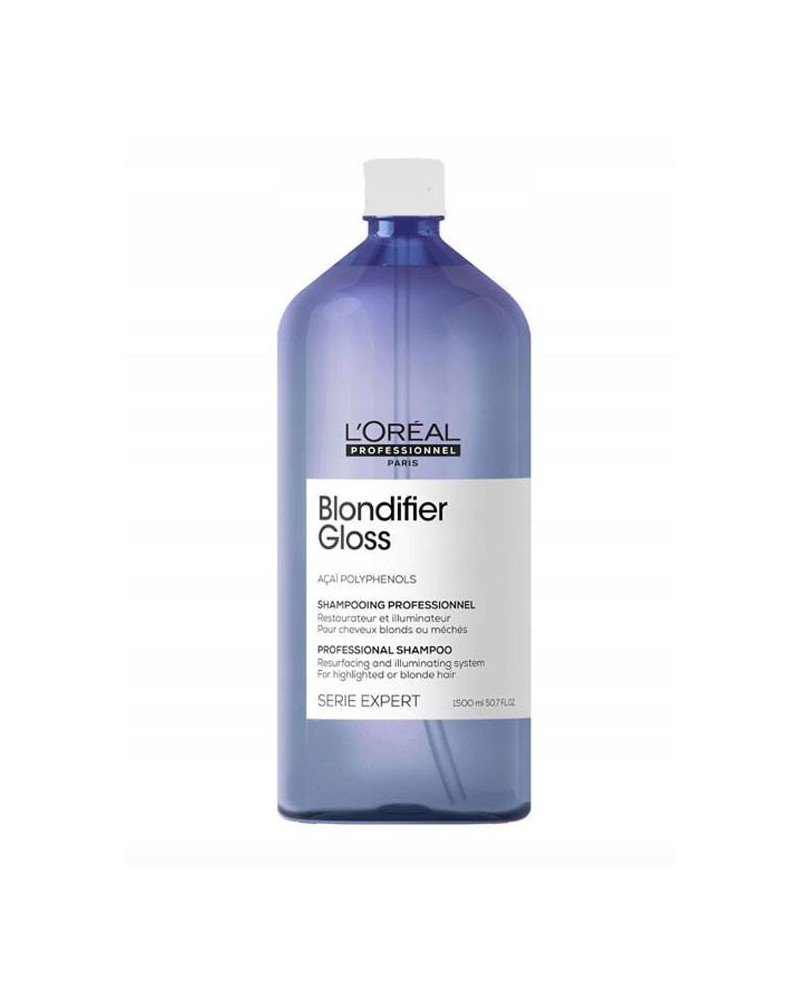 Loreal SE21 Blondifier Gloss Szampon nabłyszczający 1500 ml Loreal SE21 Blondifier Gloss Szampon nabłyszczający 1500 ml