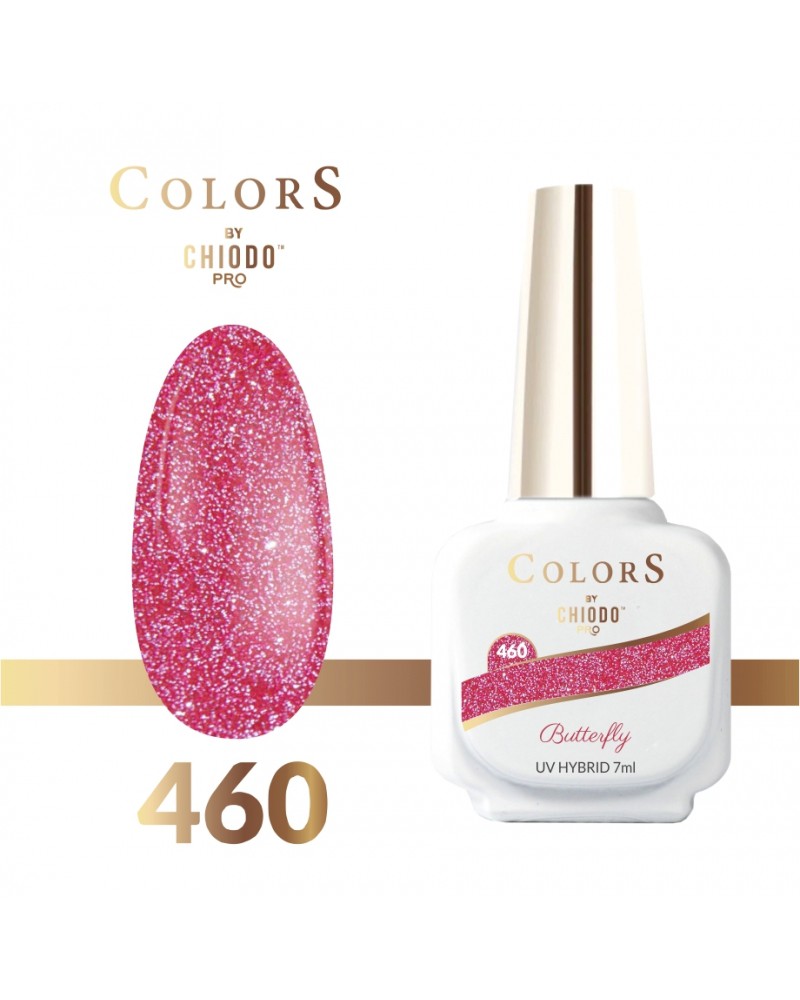 Lakier hybrydowy EFFECT FLASH 3D Colors GLAMOROUS ChiodoPRO  460 Butterfly 7ml  Lakier hybrydowy EFFECT FLASH 3D Colors GLAMOROUS ChiodoPRO  460 Butterfly 7ml
