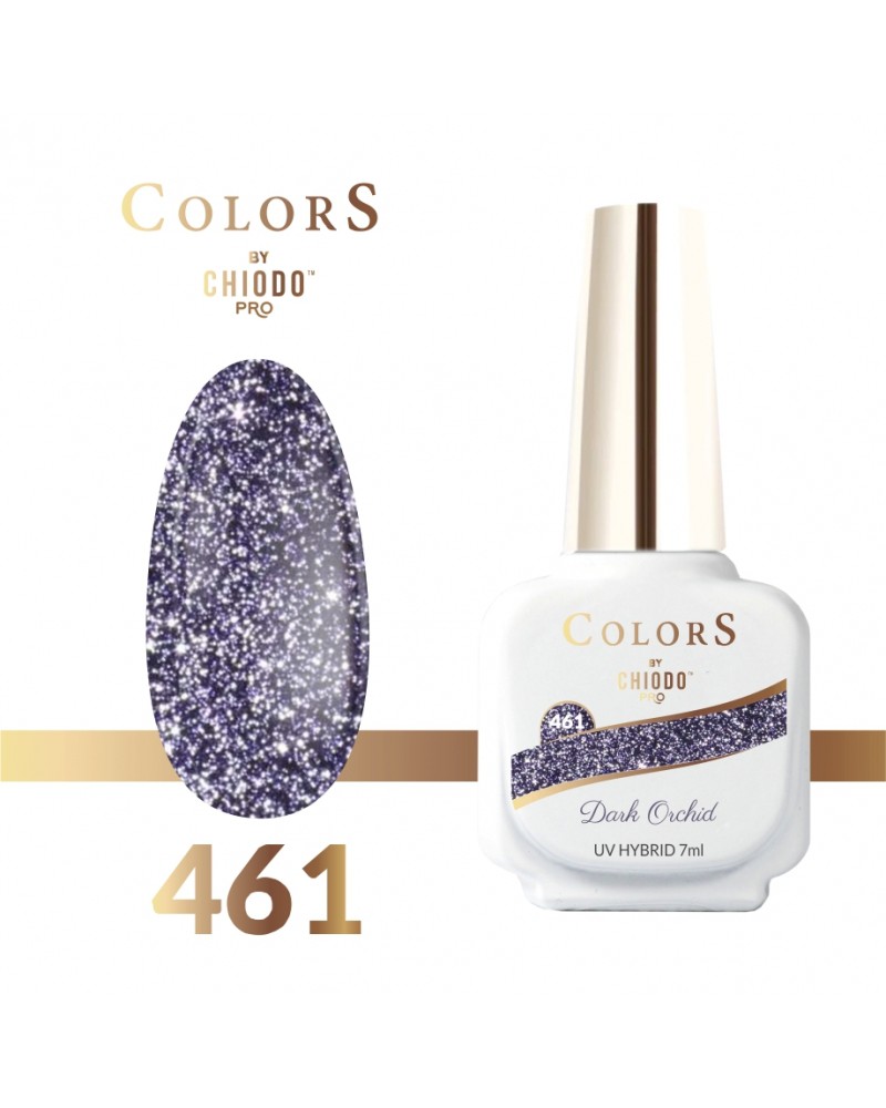 Lakier hybrydowy EFFECT FLASH 3D Colors GLAMOROUS ChiodoPRO  461 Dark Orchid 7ml  Lakier hybrydowy EFFECT FLASH 3D Colors GLAMOROUS ChiodoPRO  461 Dark Orchid 7ml