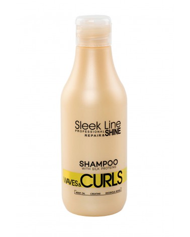 STAPIZ Sleek Line WAVES & CURLS Szampon 300ml