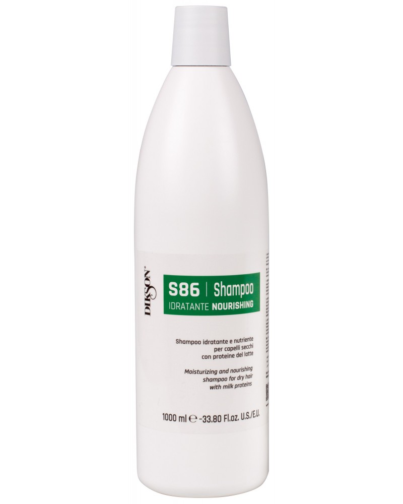 Dikson S86 Szampon nawilżający i odżywczy do włosów suchych 1000 ml