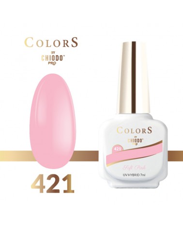Lakier hybrydowy Colors By ChiodoPRO nr 421 Soft Pink 7 ml