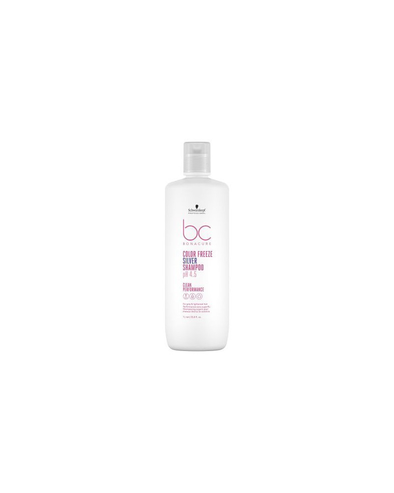 Schwarzkopf BC Color Freeze Silver szampon ochładzający odcień blond 1000ml