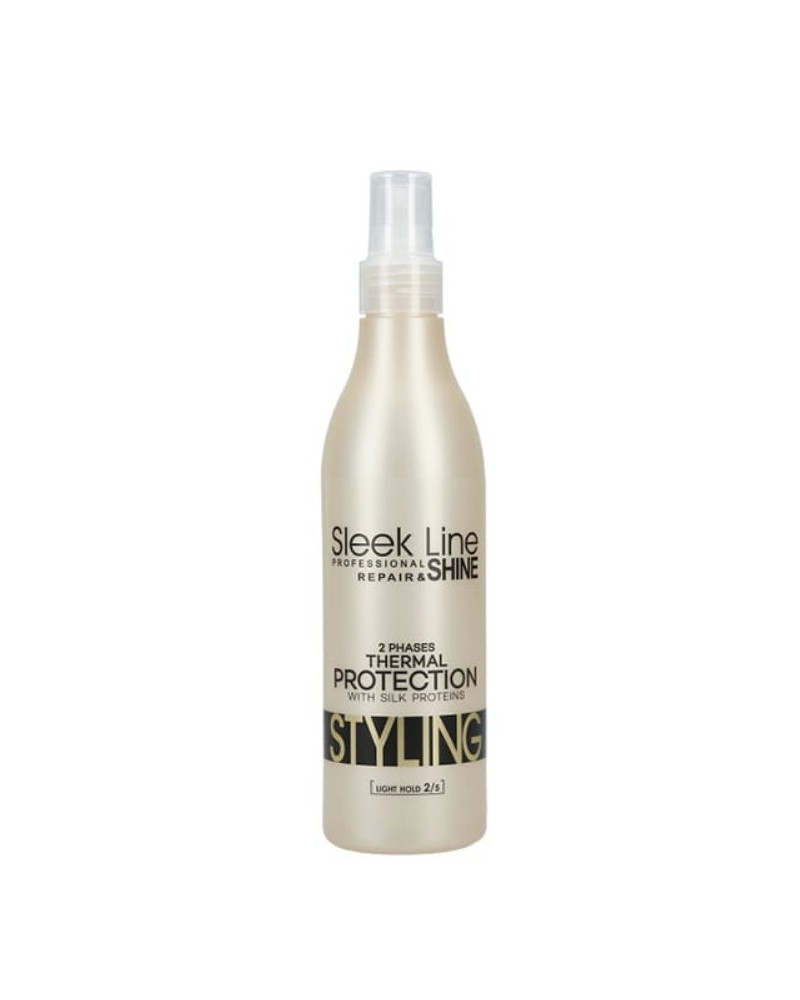 Stapiz Dwufazowy płyn do prostowania włosów z jedwabiem Sleek Line