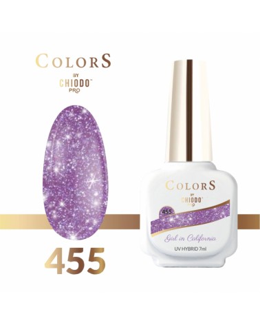 Lakier hybrydowy EFFECT FLASH 3D Colors GLAMOROUS ChiodoPRO  455 Girl in California 7ml 