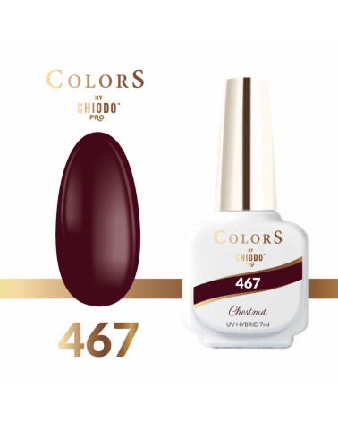 Lakier hybrydowy Colors By ChiodoPRO Chestnut nr 467  7 ml