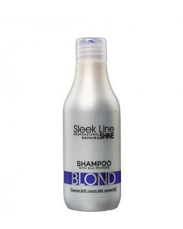 Stapiz Szampon z jedwabiem - Sleek line - Blond 300ml
