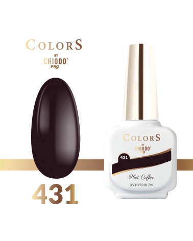 Lakier hybrydowy Colors By ChiodoPRO nr 431 Hot Coffee 7 ml