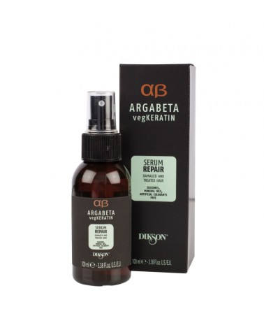 Dikson Argabeta Repair vegKeratin serum 100 ml - Serum regenerujące do włosów zniszczonych i po koloryzacji