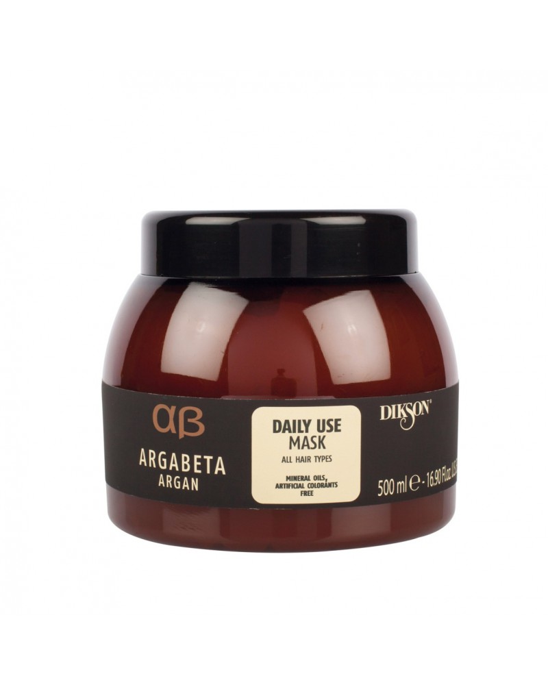 Dikson Argabeta Daily Use Maska 500 ml - Maska do częstego stosowania do wszystkich rodzajów włosów
