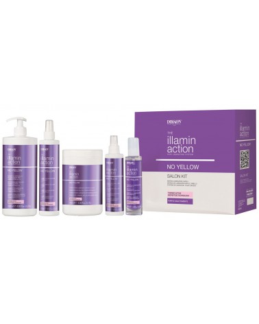 Dikson Illaminaction Kit no Yellow - Laminacja włosów - Duży Zestaw