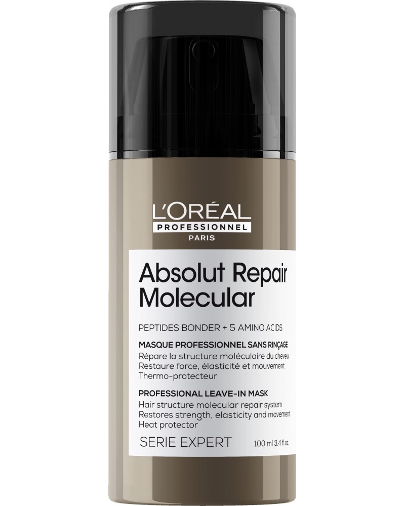 Loreal Professional Absolut Repair Molecular MASKA BEZ SPŁUKIWANIA 100ML