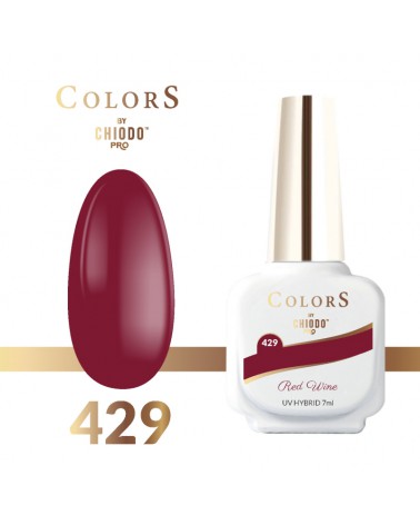 Lakier hybrydowy Colors By ChiodoPRO nr 429 Red Wine 7 ml