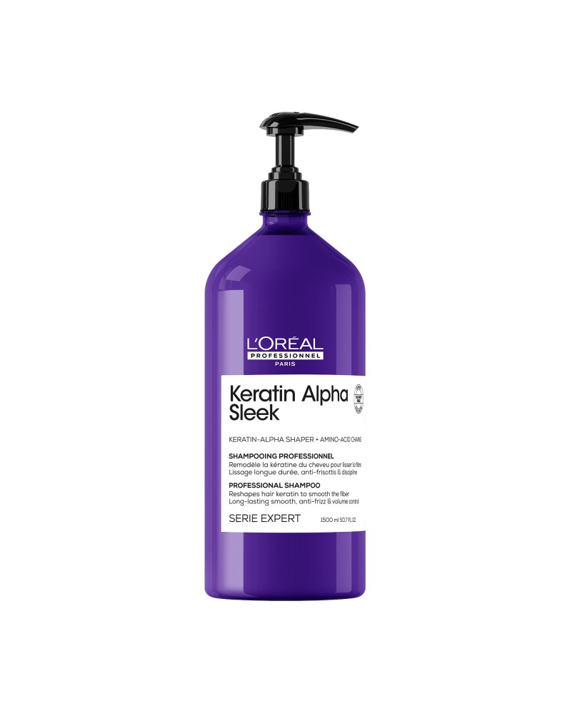 Loreal Keratin Alpha Sleek Szampon 1500 ml