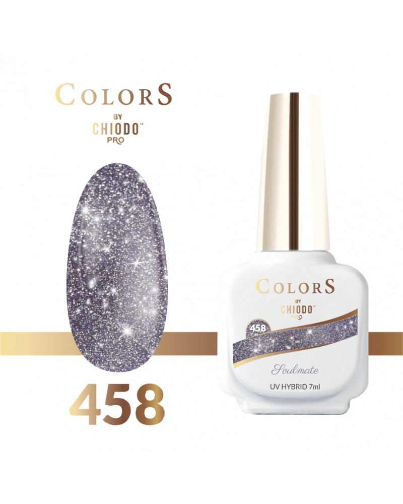 Lakier hybrydowy EFFECT FLASH 3D Colors GLAMOROUS ChiodoPRO  458 Soulmate7ml 