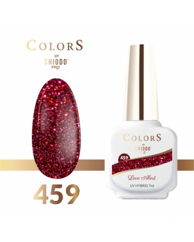 Lakier hybrydowy EFFECT FLASH 3D Colors GLAMOROUS ChiodoPRO  459 Love Alert 7ml 