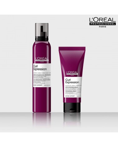 Loreal Curl Expression Zestaw PIANKA + KREM BEZ SPŁUKIWANIA DO LOKÓW I FAL