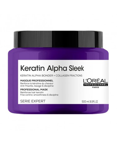 Loreal Keratin Alpha Sleek Maska 500 ml