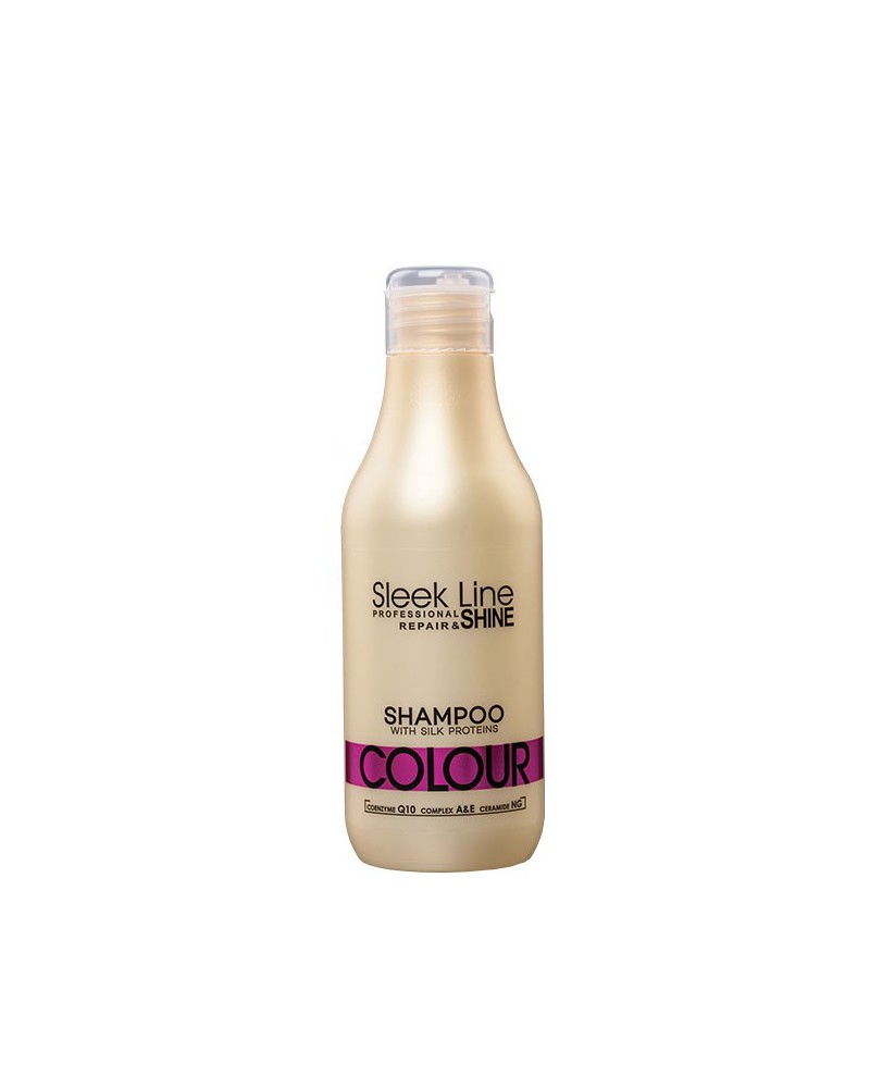 Stapiz Szampon z jedwabiem - Sleek Line -  Colour 300ml