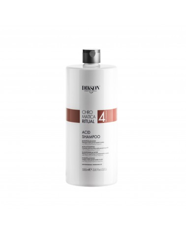 Dikson Chromatica Ritual 4 Szampon Zakwaszający Color-Lock pH 4 – 4,5 1000 ml
