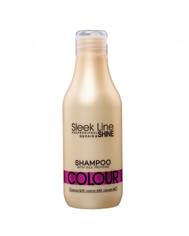 Stapiz Szampon Sleek Line z jedwabiem Colour 1000ml