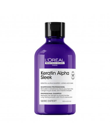Loreal Keratin Alpha Sleek Szampon 300 ml