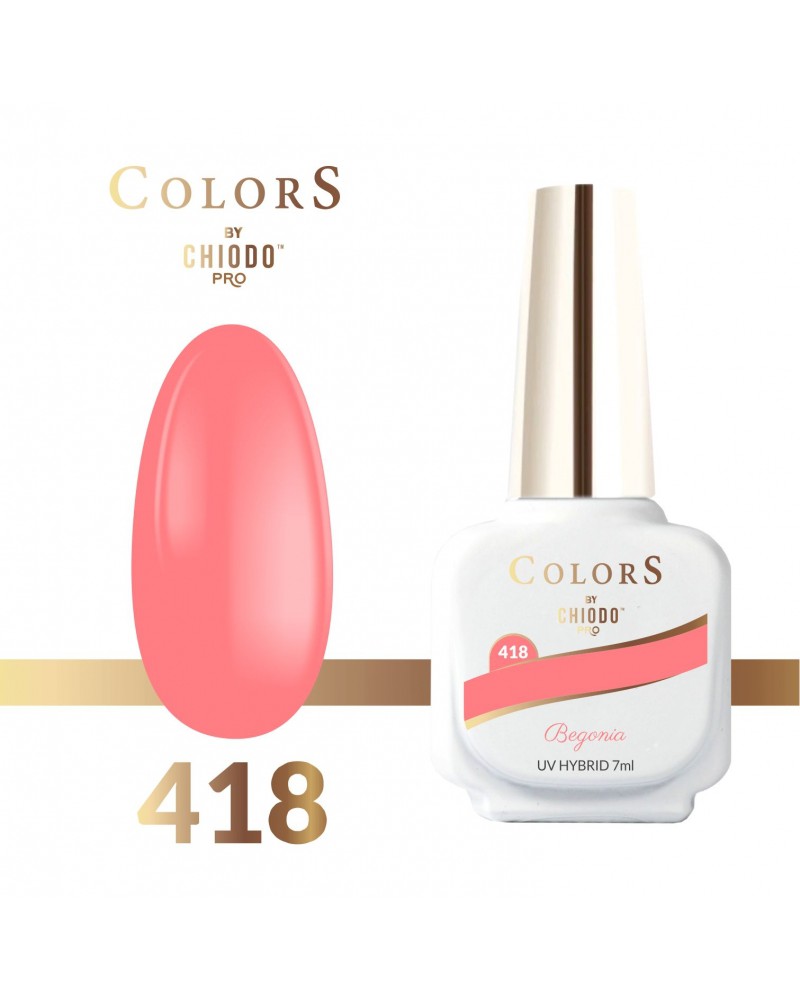 Lakier hybrydowy Colors By ChiodoPRO nr 418 Begonia 7 ml