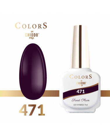 Lakier hybrydowy Colors By ChiodoPRO Sweet Plum nr 471 7 ml