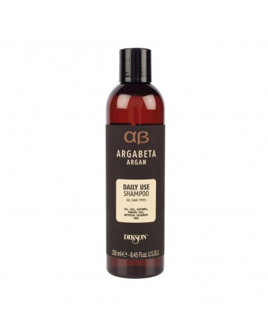 Dikson Argabeta Daily Use Szampon 250 ml - Szampon do częstego stosowania do wszystkich rodzajów włosów