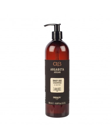 Dikson Argabeta Daily Use Szampon 500 ml - Szampon do częstego stosowania do wszystkich rodzajów włosów