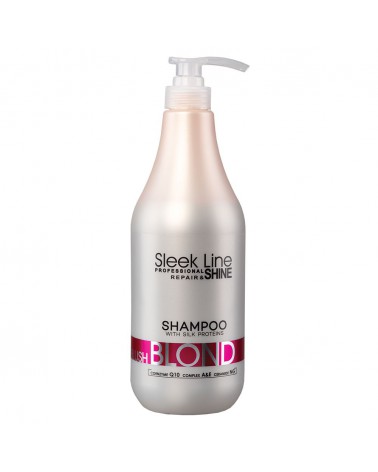 Stapiz Szampon Sleek Line BLUSH BLOND 1000ml