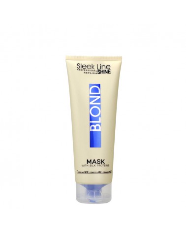 Stapiz Maska do włosów z jedwabiem Sleek Line Blond 250ml