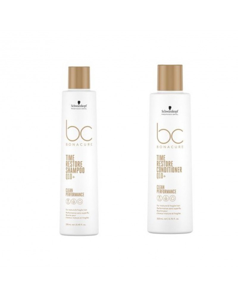 Schwarzkopf BC Time Restore Zestaw szampon 250 ml i odżywka 200 ml