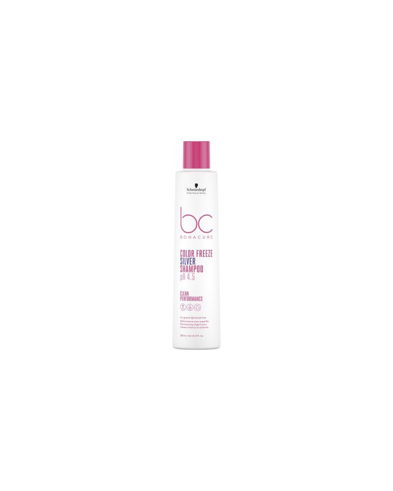 Schwarzkopf BC Color Freeze Silver szampon ochładzający odcień blond 250ml