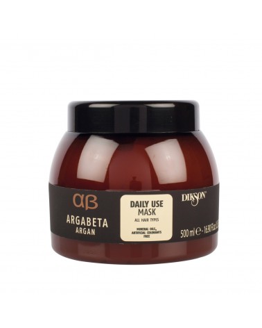 Dikson Argabeta Daily Use Maska 500 ml - Maska do częstego stosowania do wszystkich rodzajów włosów