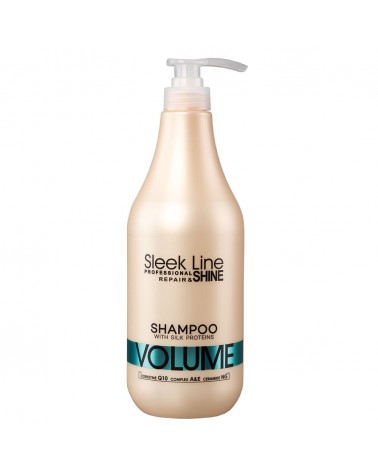 Stapiz Szampon z jedwabiem - Sleek Line - Volume 1000ml