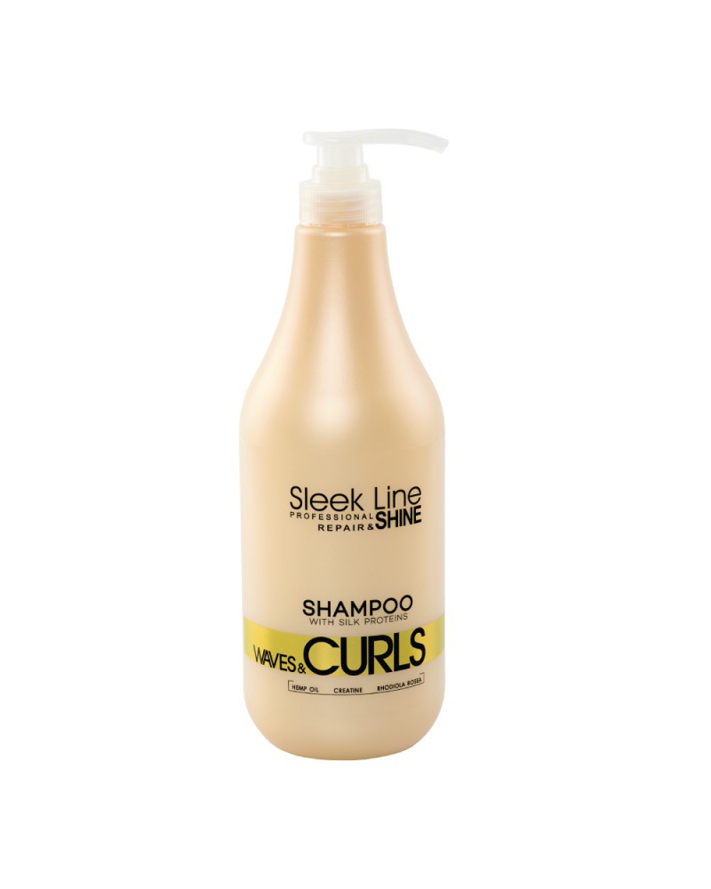 STAPIZ Sleek Line WAVES & CURLS Szampon 1000ml