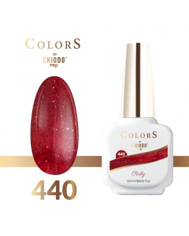 Lakier hybrydowy Colors By ChiodoPRO nr 440 Ruby 7 ml