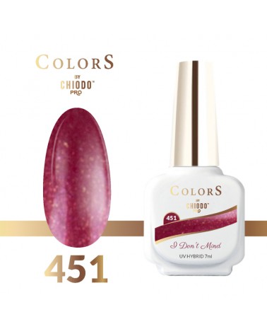 Lakier hybrydowy Colors By ChiodoPRO nr 451 I Don't Mind 7 ml