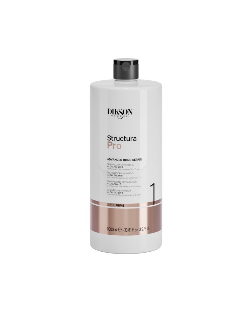 Dikson DiksoPrime Structura Pro 1 Alkaliczny szampon przygotowawczy 1000 ml